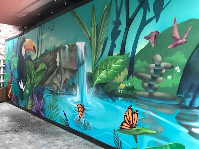 Mural Design Marketing Display Hoardings