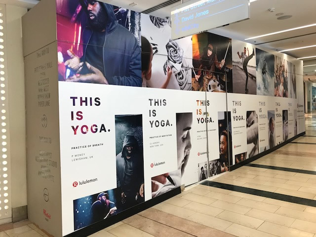 This is Yoga Containment Hoarding